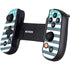 Polka Dots and Stripes Heart in Blue Backbone One for iPhone Game Controller Skin